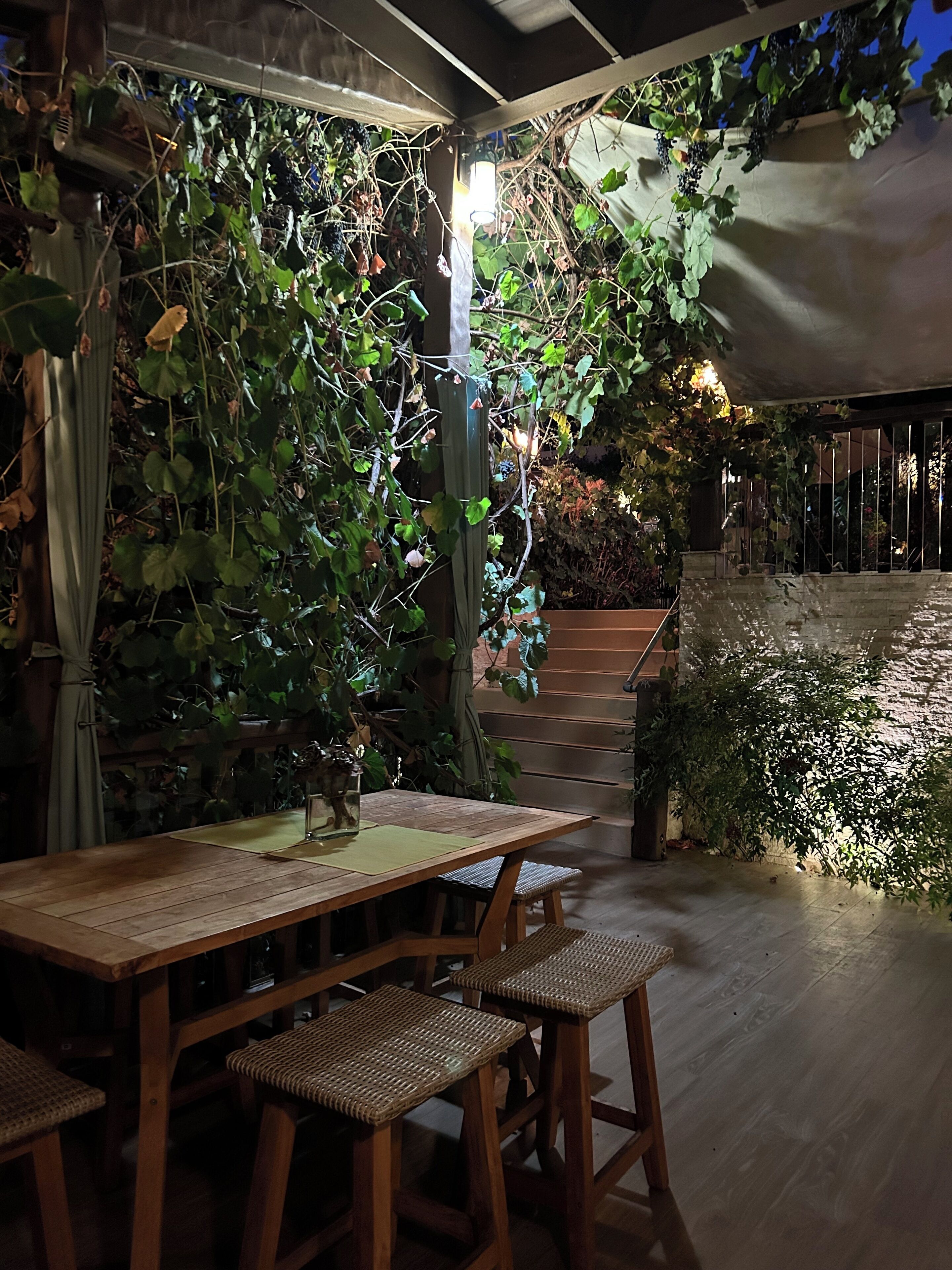 Restaurante al aire libre