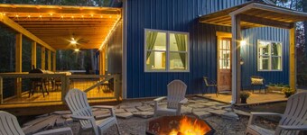 *6p Hot Tub *100Mbps*BBQ Grill*King Bed*Fireplace