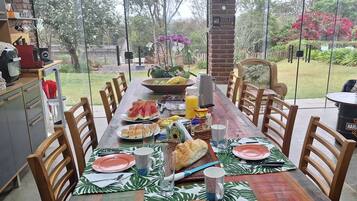 Opções para refeição