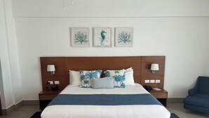 Chambre double, patio, vue sur le jardin