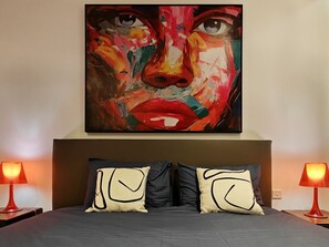 1 bedroom, iron/ironing board, free WiFi, bed sheets