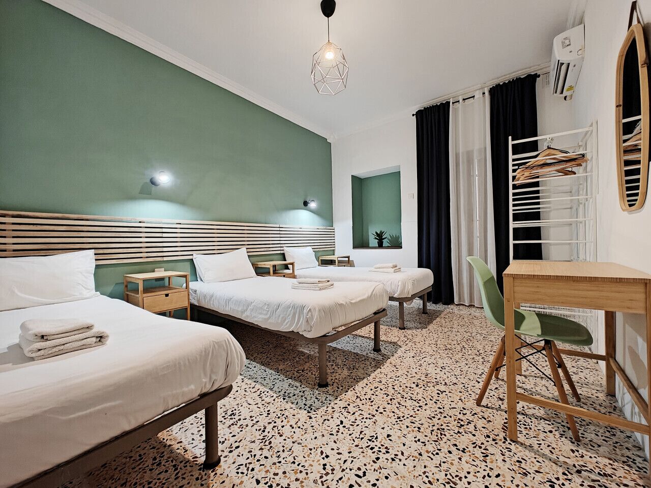 1 間睡房、書桌、熨斗/熨衫板、免費 Wi-Fi