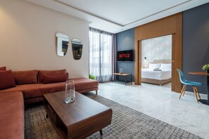 1 slaapkamer, een strijkplank/strijkijzer, reisbedje, gratis wifi