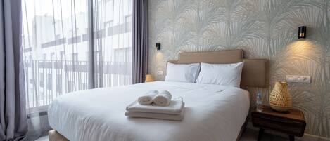 1 bedroom, iron/ironing board, travel crib, free WiFi