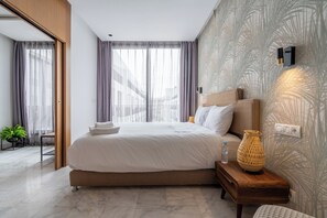 1 slaapkamer, een strijkplank/strijkijzer, reisbedje, gratis wifi
