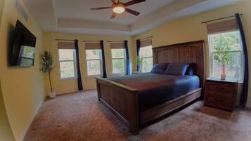 3 bedrooms, iron/ironing board, free WiFi, bed sheets