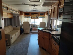 Interior - "Covered Wagon"  Charming RV in serene TOMBSTONE (Tombstone)