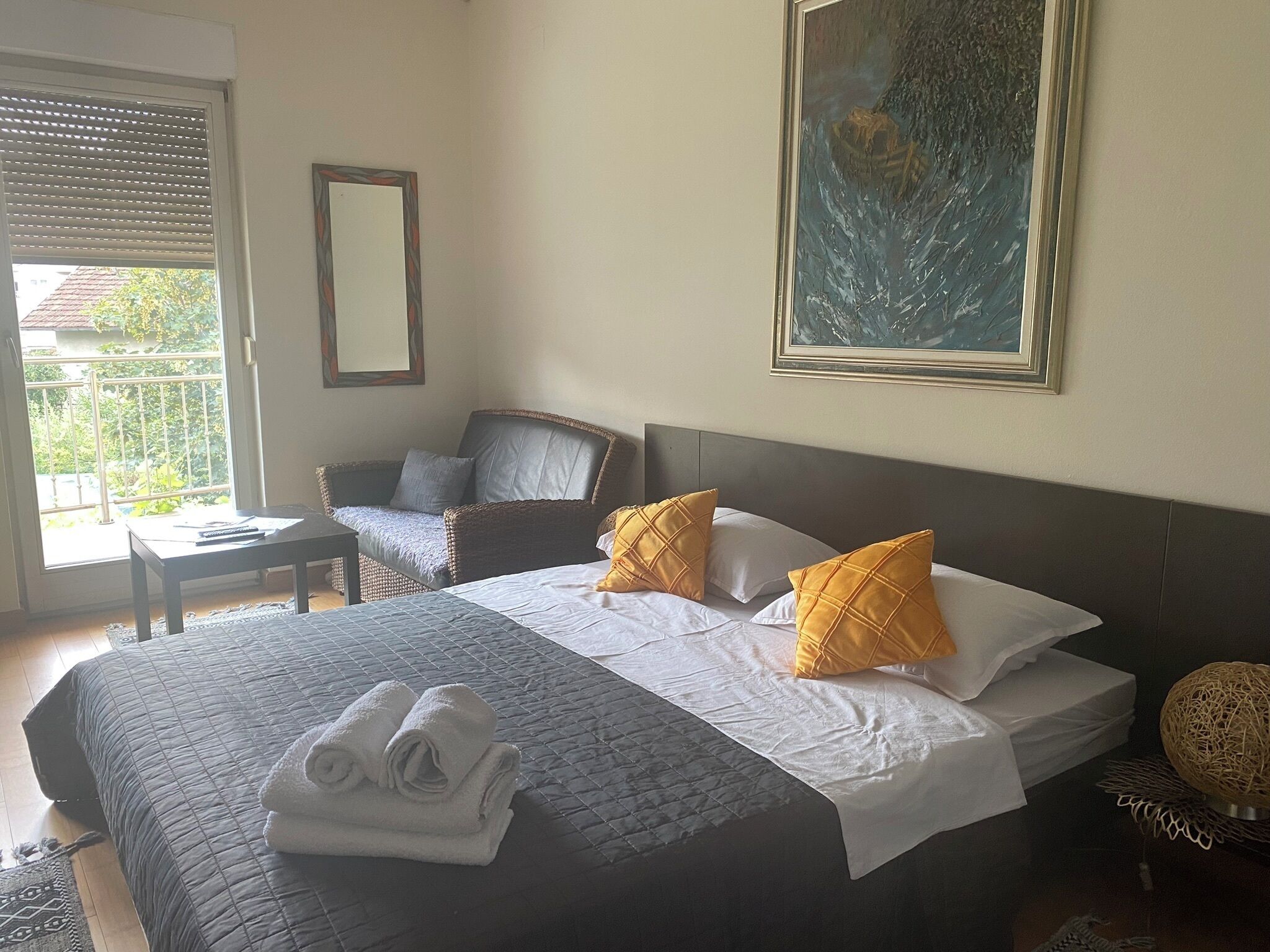 1 sovrum, strykjärn/strykbräda, wi-fi och sängkläder