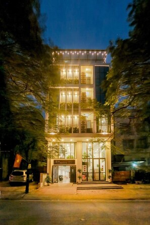 Fachada de la propiedad