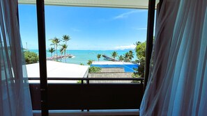 Vue sur la plage/l’océan