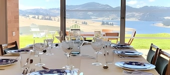 Casa con mágica vista represa del Sisga