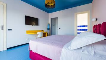 1 Schlafzimmer, Schreibtisch, Bügeleisen/Bügelbrett, Reisekinderbett