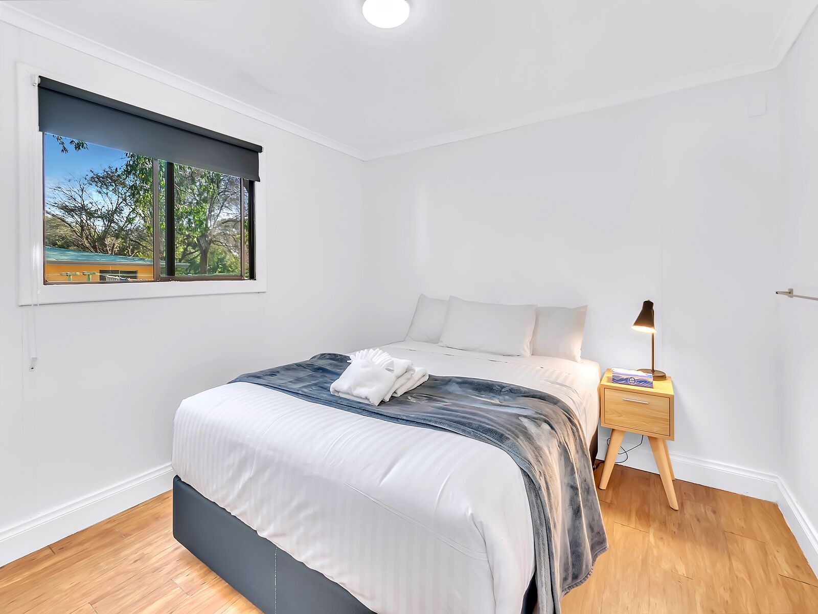 Standard One Bedroom Cabin - No Ensuite | Bed sheets