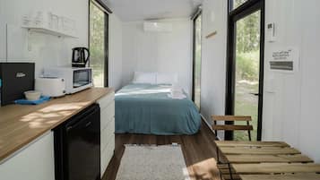 1 soveværelse, sengetøj