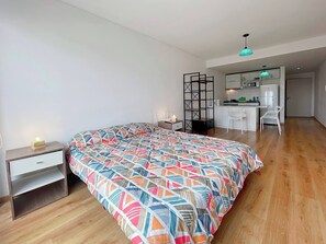 Apartment, 1 Bedroom, Accessible, Smoking | 1 bedroom - Spacious Studio in San Telmo With Balcony, Gym & Pool (Buenos Aires)