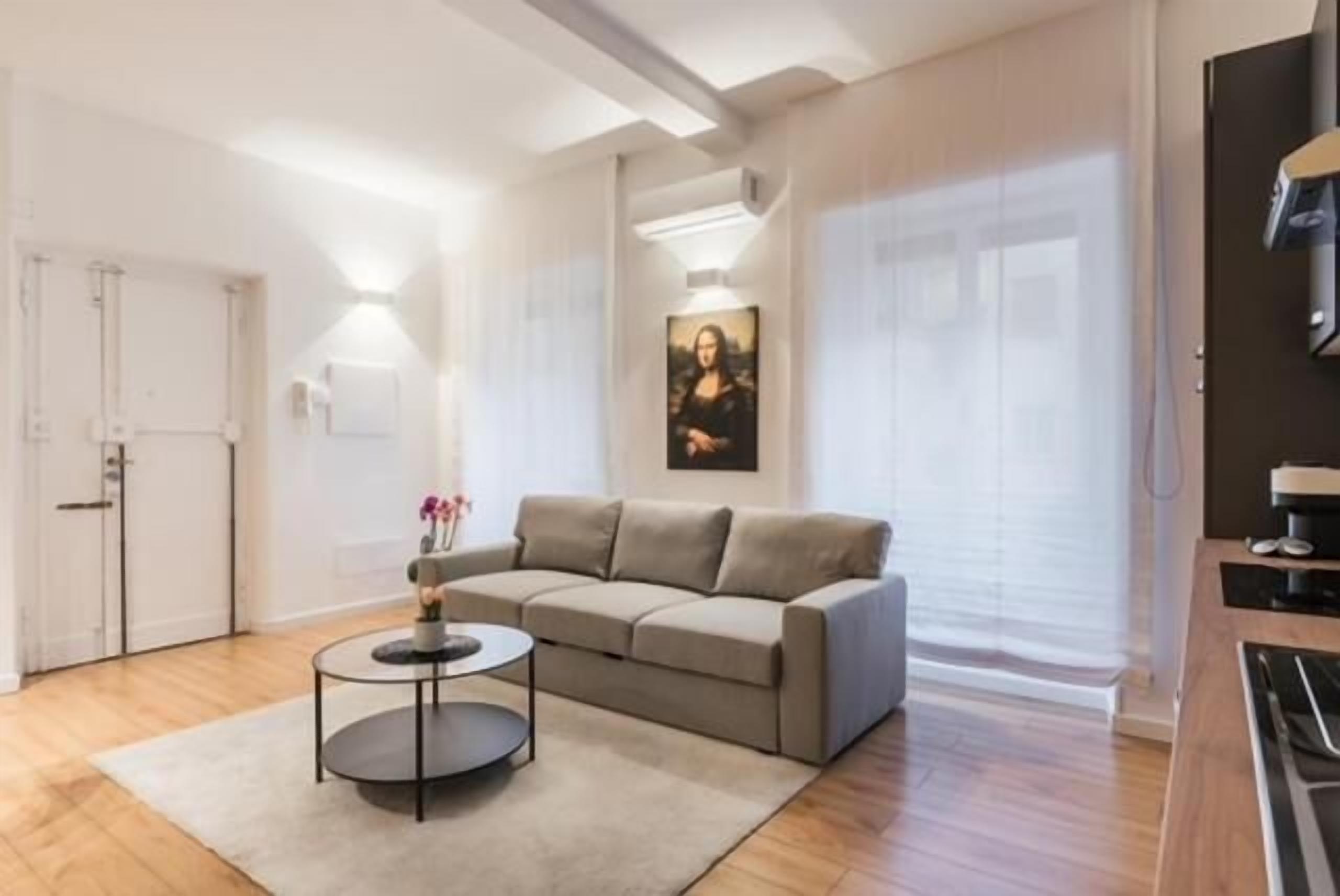 Apartment, 2 Schlafzimmer, Balkon, Gartenblick | Wohnzimmer