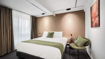 Pillow-top beds, in-room safe, individually furnished, desk