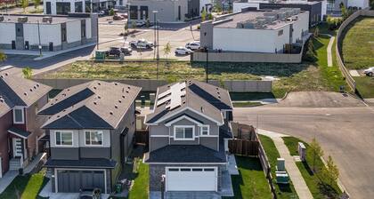 St. Albert Luxury New 2BR/2BA Basement • Private Entrance • Pet-Friendly