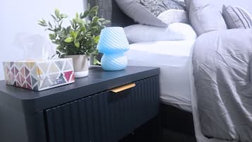 2 habitaciones, wifi gratis y ropa de cama