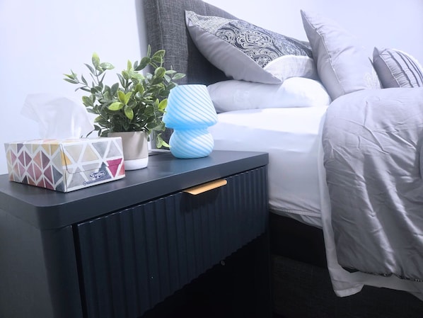 2 habitaciones, wifi gratis y ropa de cama