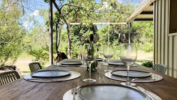 Outdoor dining