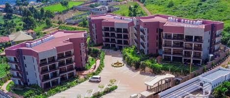 Facciata della struttura