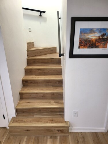 "Two-Story Townhome Newly Renovated One-Bedroom Getaway Awaits Your Stay!"