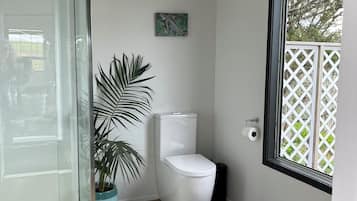 Towels, soap, toilet paper