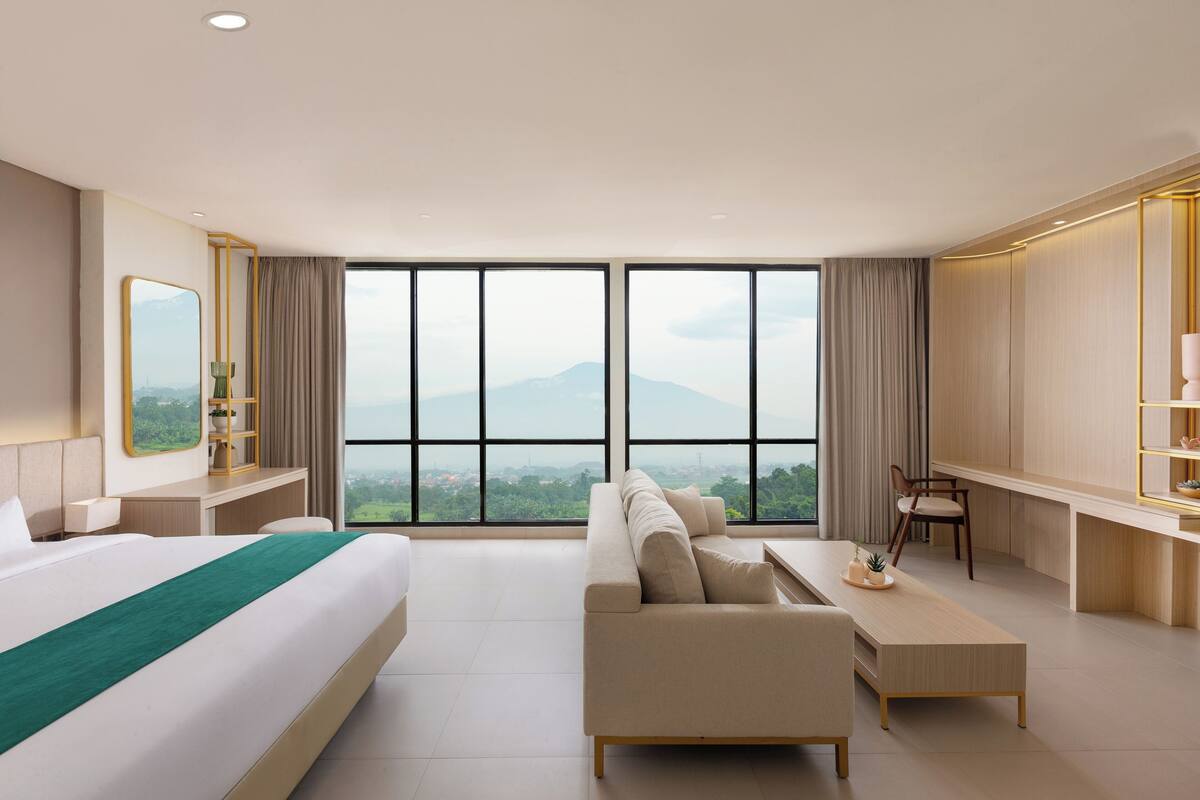 ห้องสวีท | เตารีด/โต๊ะรีดผ้า, เปล/เตียงเด็กอ่อน (ฟรี), เตียงเสริม/เปล, Wi-Fi ฟรี