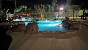 Seasonal outdoor pool