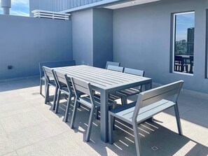 Apartment, 1 Bedroom, Accessible, Smoking | Outdoor dining - One-bedroom Apartment in Recoleta With Panoramic Views (Buenos Aires)