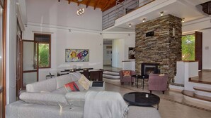 Villa, 6 Bedrooms, Smoking, Private Pool | Living area - Incredible Large Villa In Paphos Sleeps 14 Children Pool, Jacuzzi, Huge Garden (Polis)