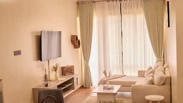 Basic Apartment, Hill View | Living area