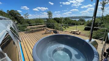 Kabin, 1 kamar tidur, pemandangan danau | 1 kamar tidur