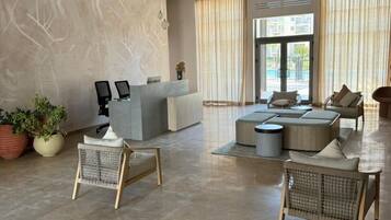 Sitzecke in der Lobby