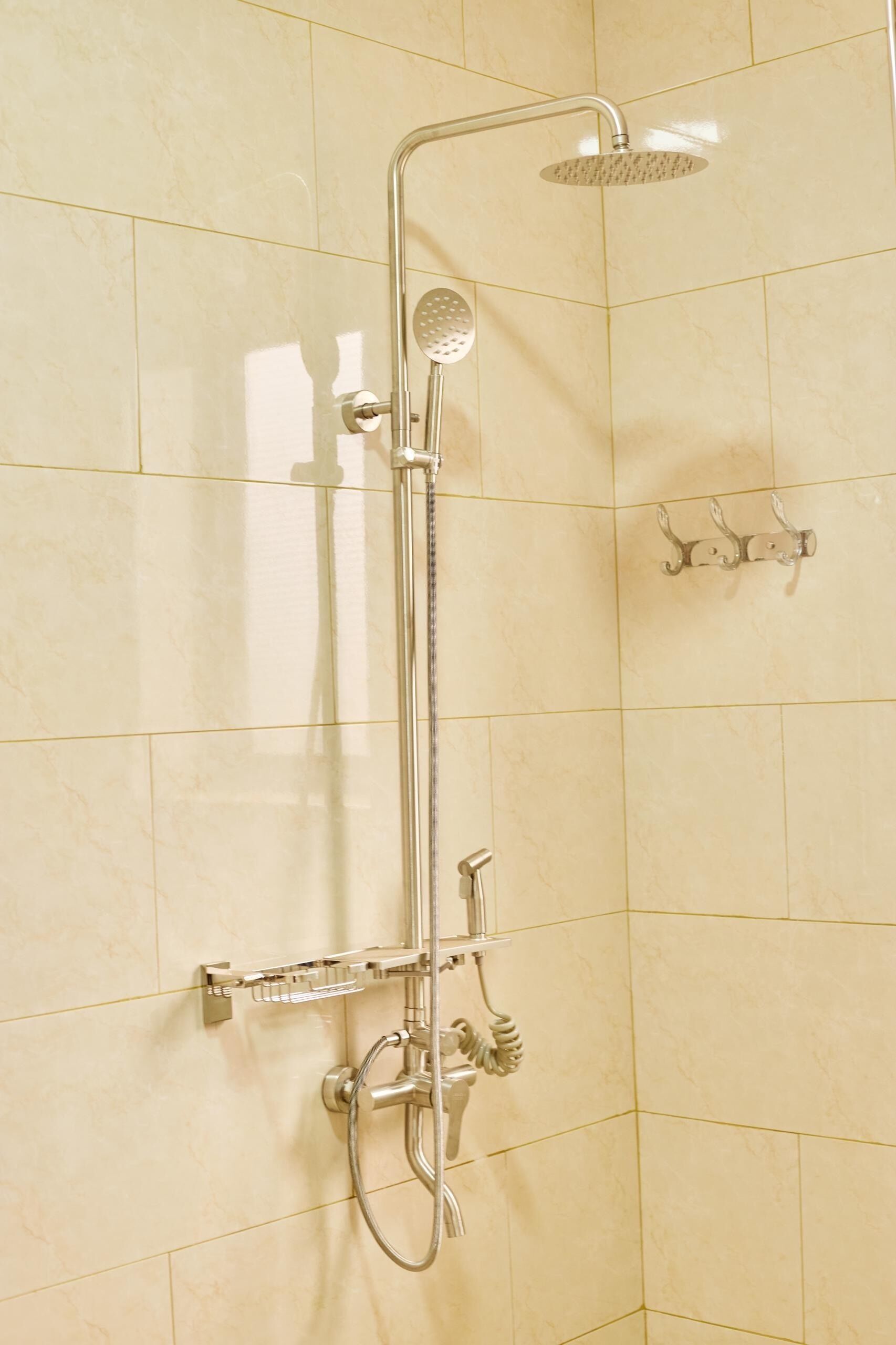 Deluxe-Apartment, Stadtblick | Badezimmer