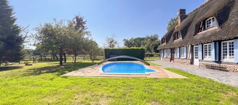 Superb Normandy cottage with swimming pool for 8pers