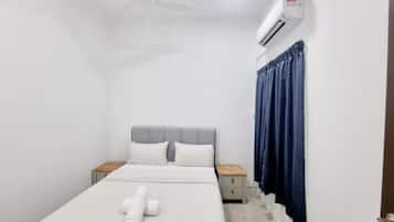 4 ห้องนอน, ผ้าม่านกันแสง, เตารีด/โต๊ะรีดผ้า, Wi-Fi ฟรี