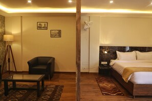Deluxe Double Room, Mountain View | Minibar, iron/ironing board, bed sheets - The Castle Resort Fagu (Theog)