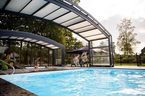 Renting a chalet in Drenthe means comfortable accommodation.