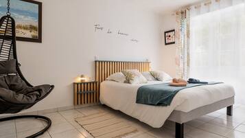 3 chambres, Wi-Fi gratuit, draps fournis