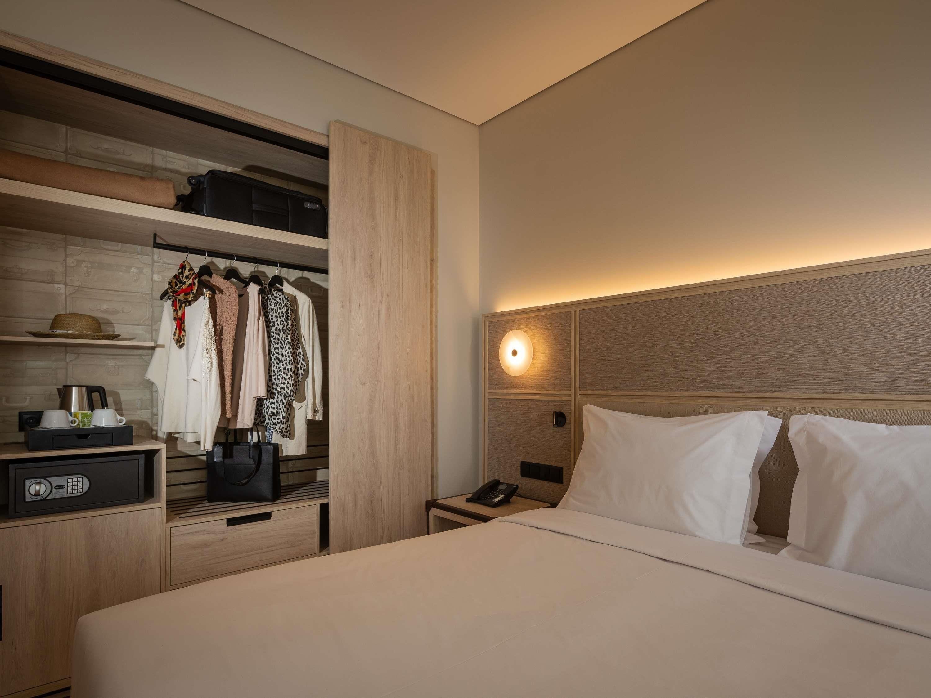 Minibar, mörkläggningsgardiner, ljudisolering och gratis wi-fi