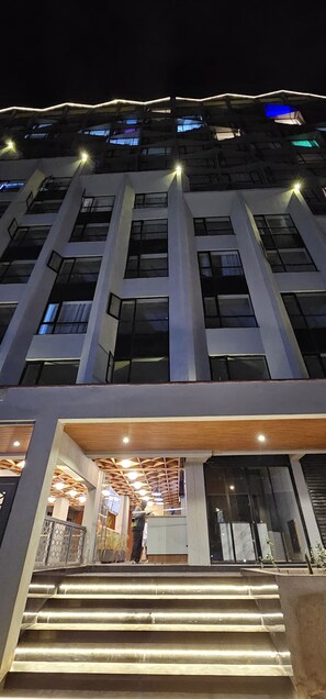 Fassade der Unterkunft