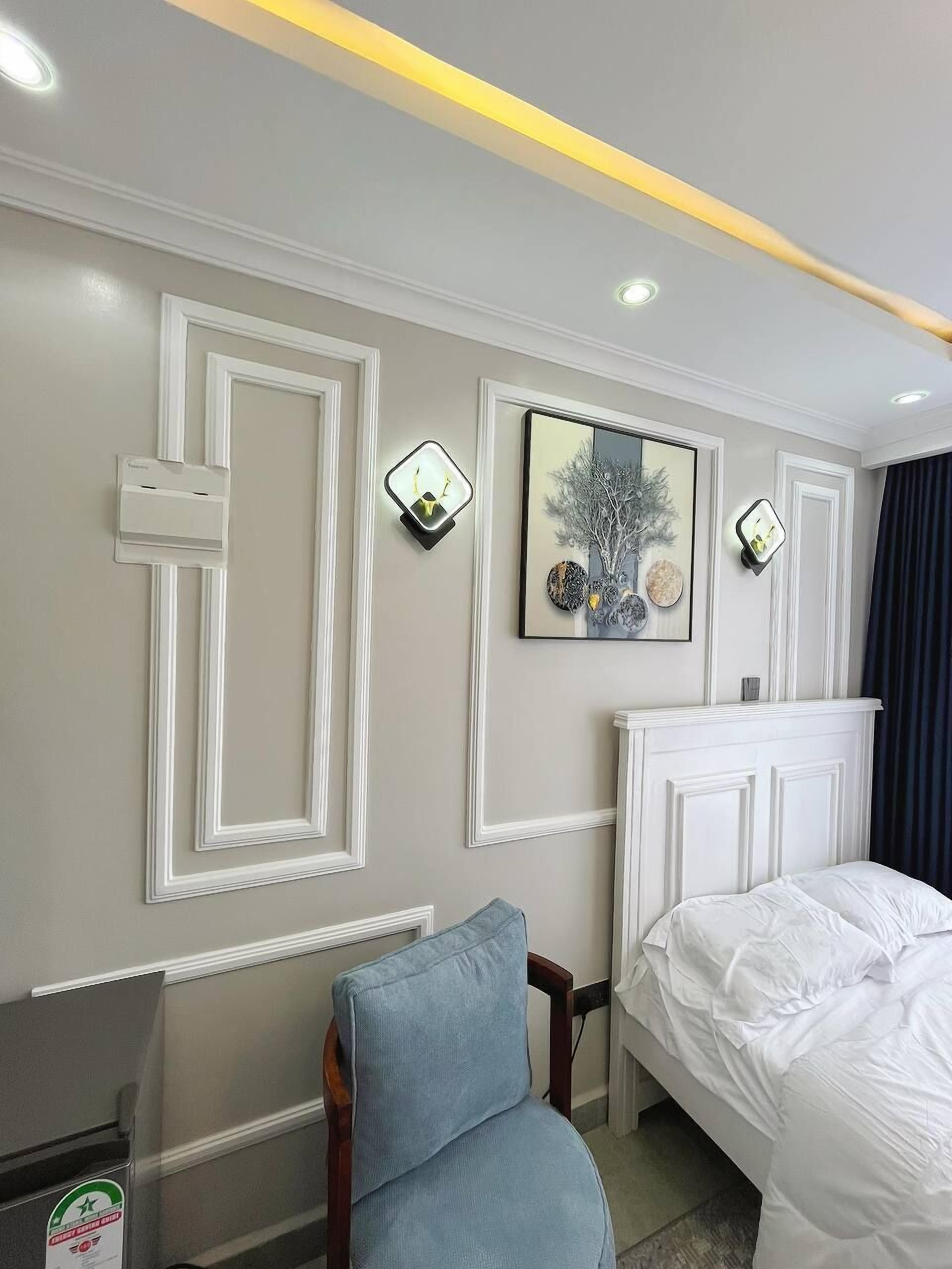 Suite estudio Deluxe, vistas a la ciudad | Decoración individual, mobiliario individual, wifi gratis