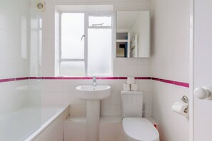 Shower, hair dryer