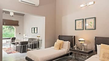 Double or Twin Room, Private Pool | Garden view
