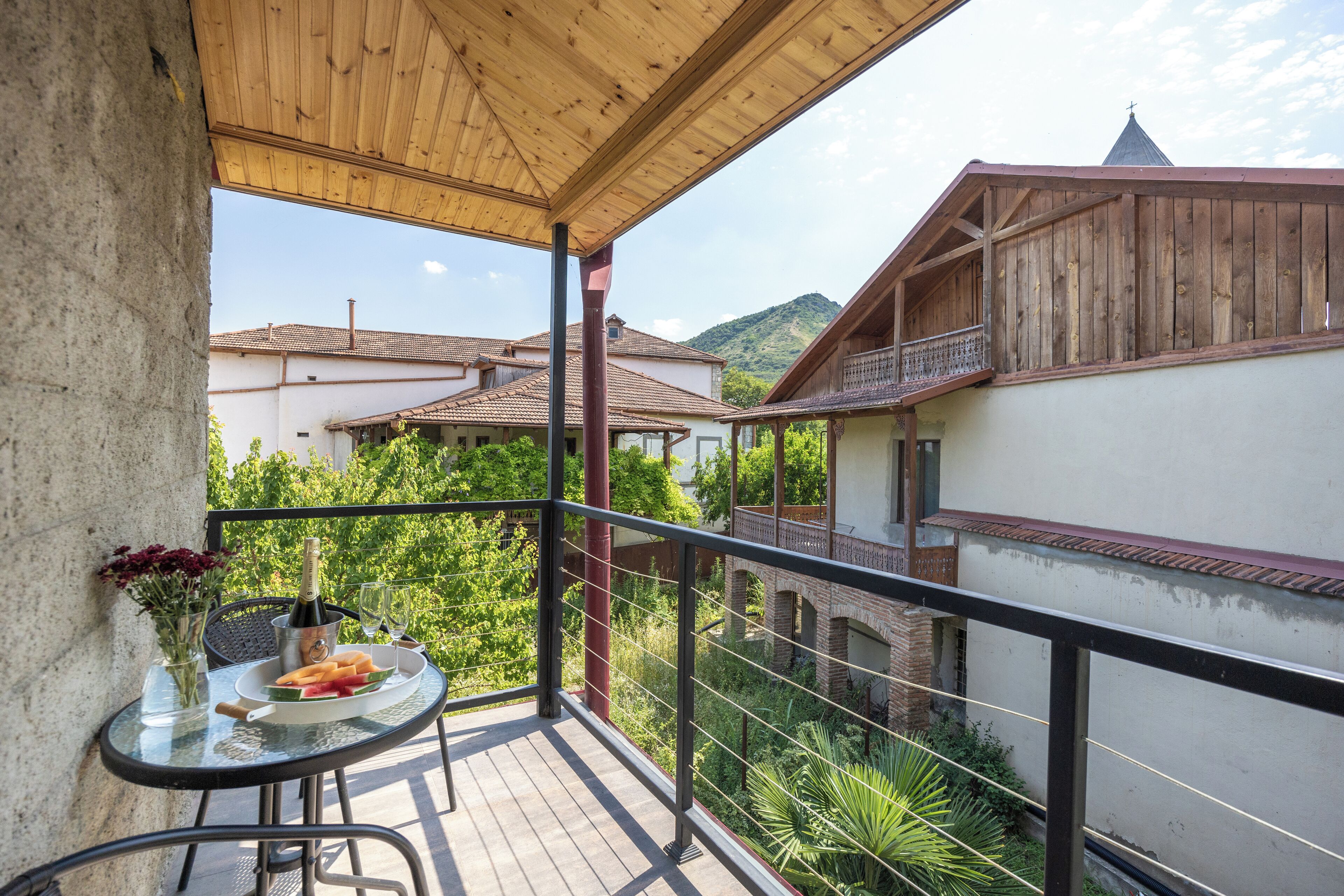 Deluxe Double Room, Mountain View | Terrace/patio