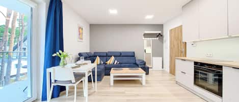 Apartament (11) | リビング エリア | 薄型テレビ