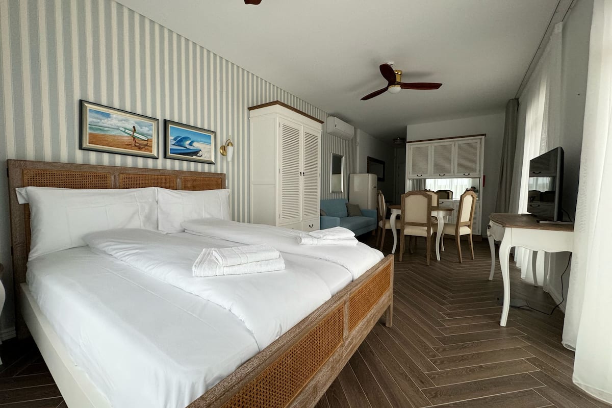 1 habitación, wifi gratis y ropa de cama