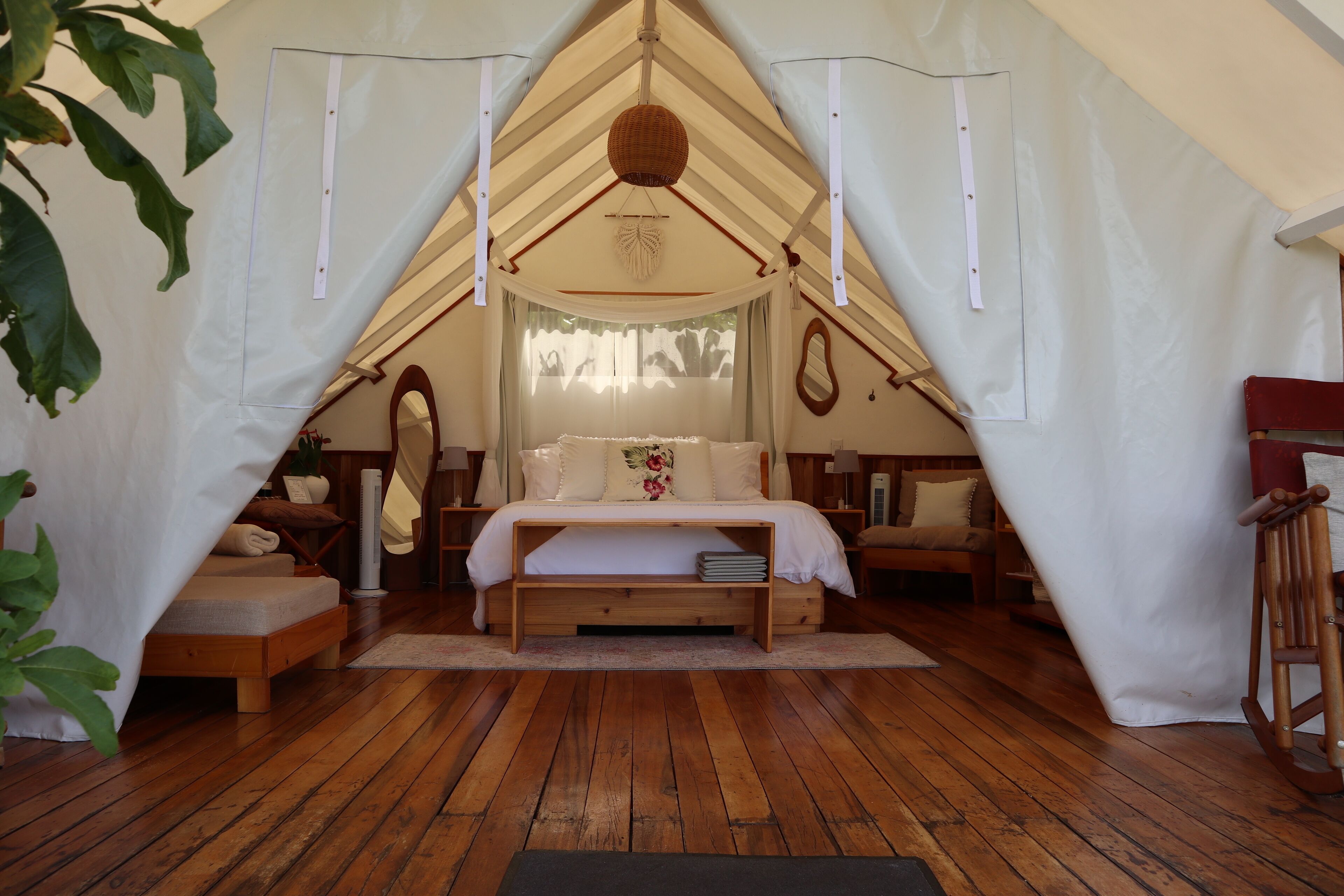 Premium Tent, Terrace, Mountain View | Iron/ironing board, free WiFi